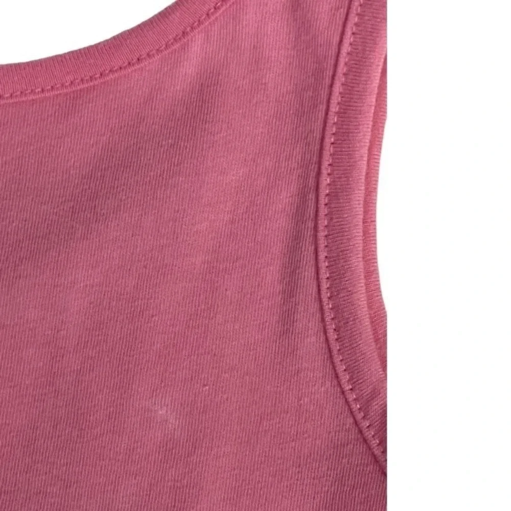 Gap Tank Top‎ 4 Year Pink Cat Pineapple Graphic Sleeveless Toddler Playful NEW